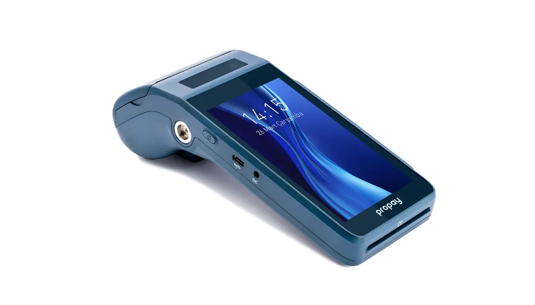 Propay P1000 ECR Yazarkasa POS Cihazı – Güçlü, Hızlı ve Ergonimik Ödeme Çözümü